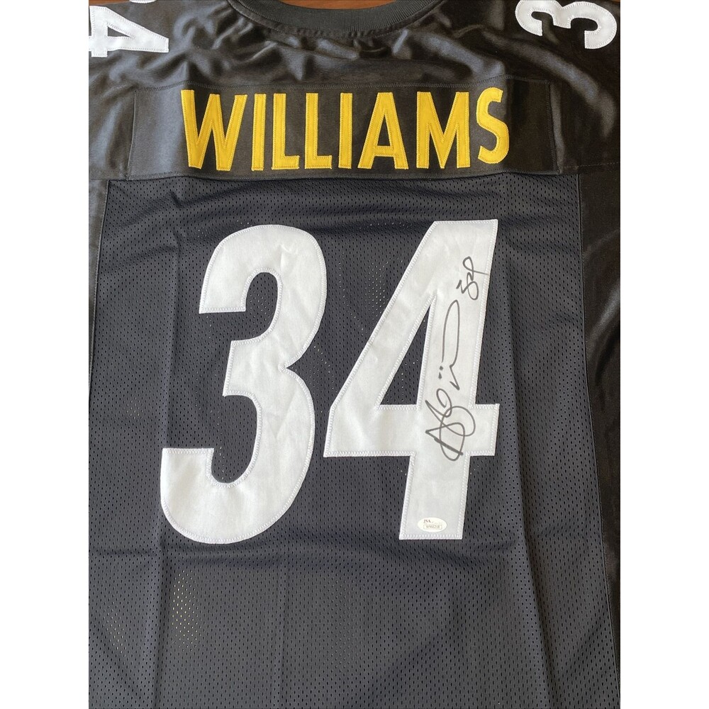 Deangelo Williams Pittsburgh Steelers Autographed custom Jersey  - JSA COA - New
